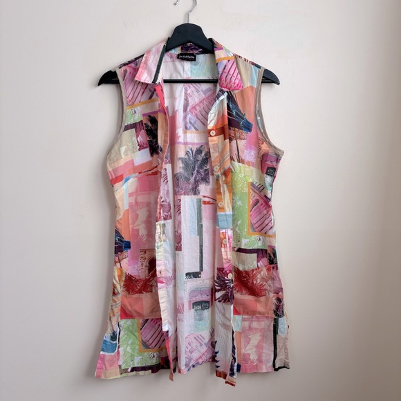 Luc Fontaine sleveless cotton top - Picture 12 of 12